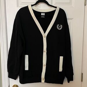 Victoria's Secret PINK Black Cardigan